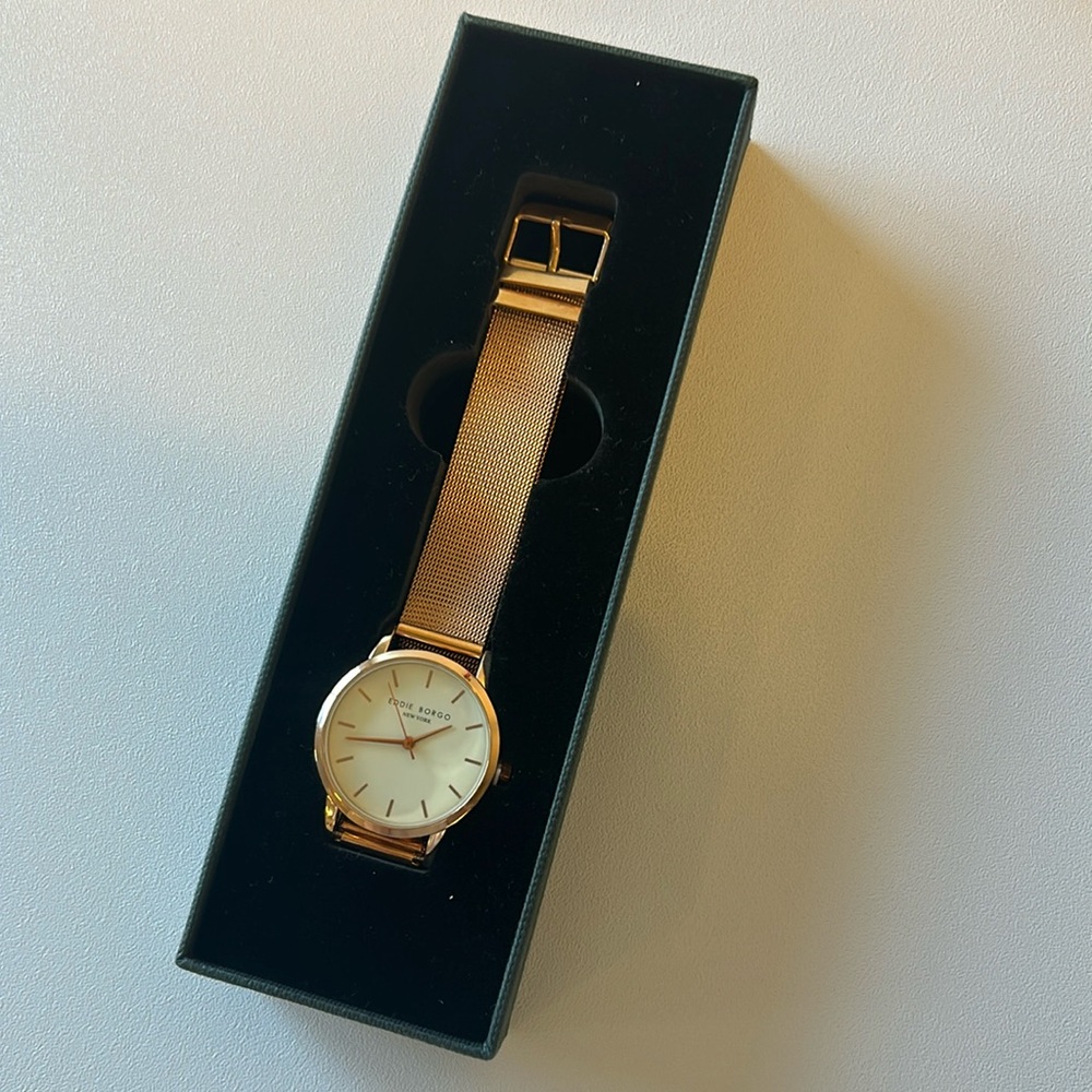 Eddie Borgo Rose Gold Watch